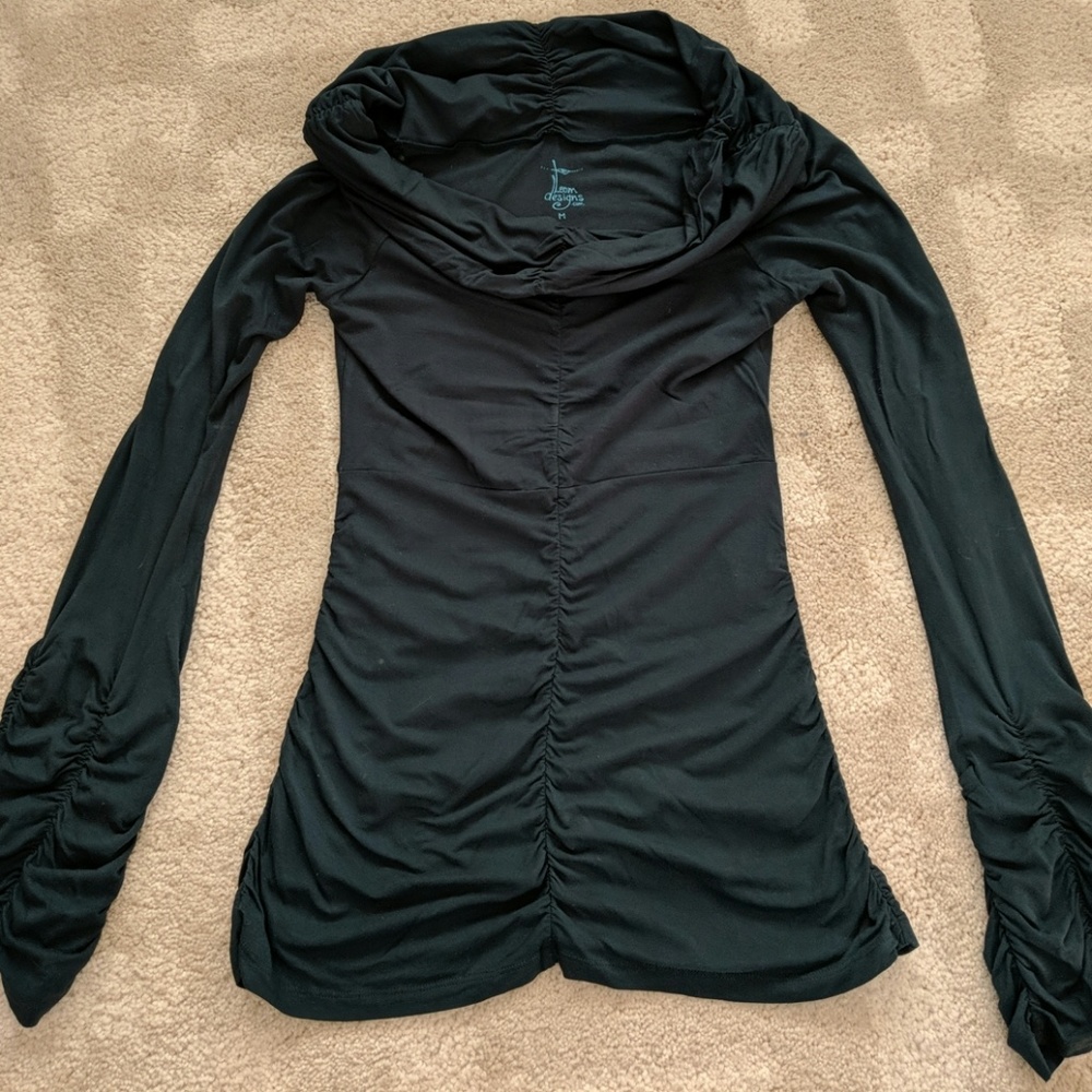 Leom Design cowl neck Indah top - M